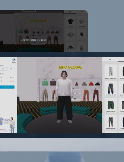 성별, 키/체중에 따른 체형을 AI로 가져옴